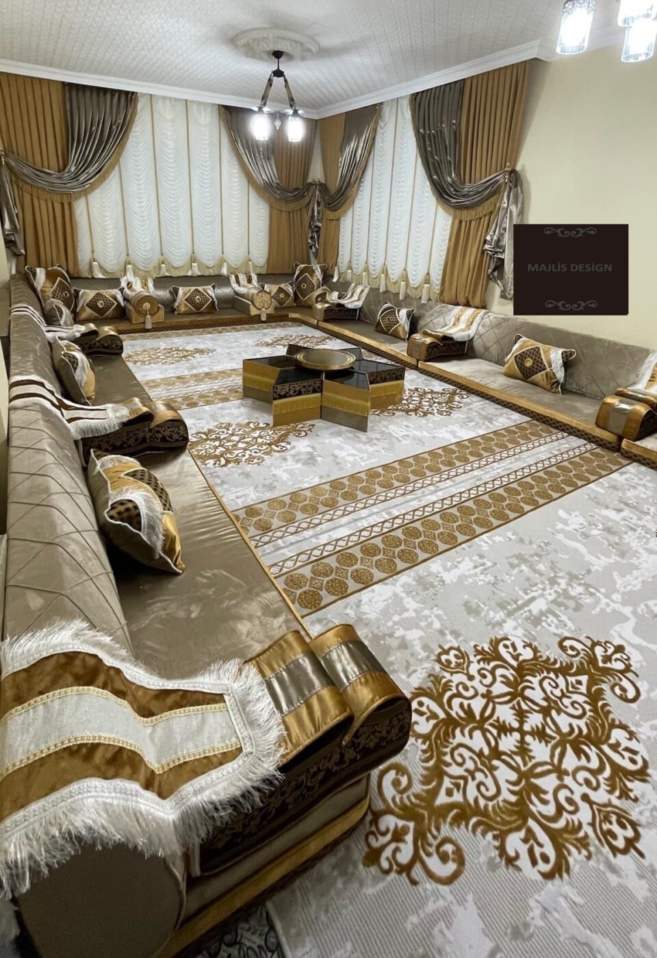 Selamun aleykum. We are making a Anatolian Majlis Assembly. We Receive Orders From Across the USA Constantly. We ship from Turkey. Customization Possible.