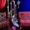 Henna Salon Oriental Seat Decoration 02