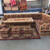 Wood Corner Sofa  10