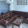 Wood Corner Sofa 31