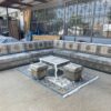 Wood Corner Sofa  8