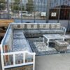 Wood Corner Sofa  8
